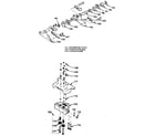 Kenmore 625342942 cam nest and valve cap assembly diagram
