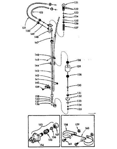 Brine valve assembly and nozzle assembly