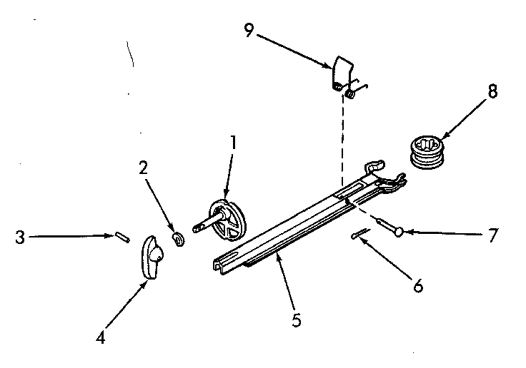 Agitator shift linkage