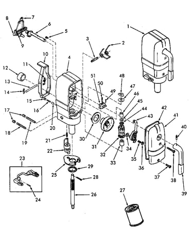 Wringer drive assembly