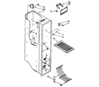 Kenmore 1068580370 freezer liner parts diagram