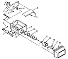 Kenmore 1068580360 freezer interior parts diagram