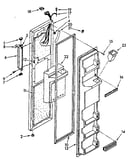 Freezer door parts