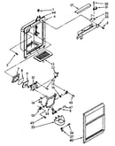 Dispenser front parts
