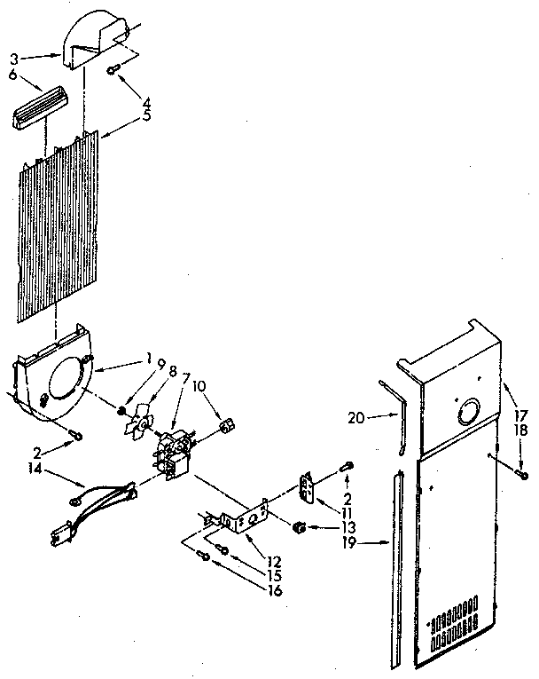 Air flow parts
