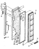 Freezer door parts