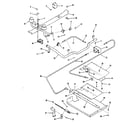 Kenmore 2783528811 burner section diagram