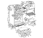 Kenmore 3638684410 cabinet parts diagram