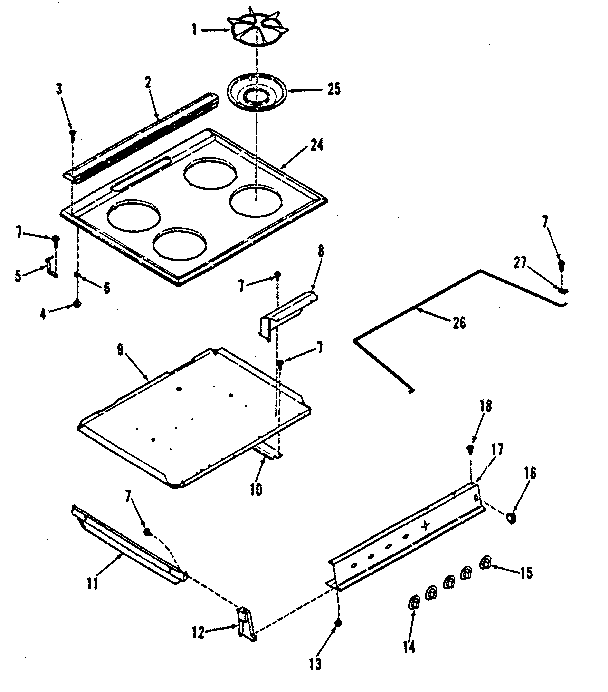 Main top section