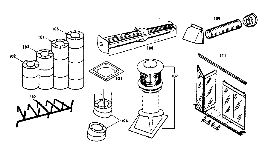 CHIMNEY AND ACCESSORY EQUIPMENT