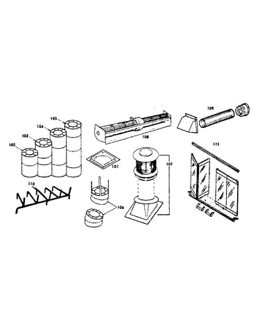 Chimney and accessory equipment