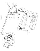 Handle and bag housing
