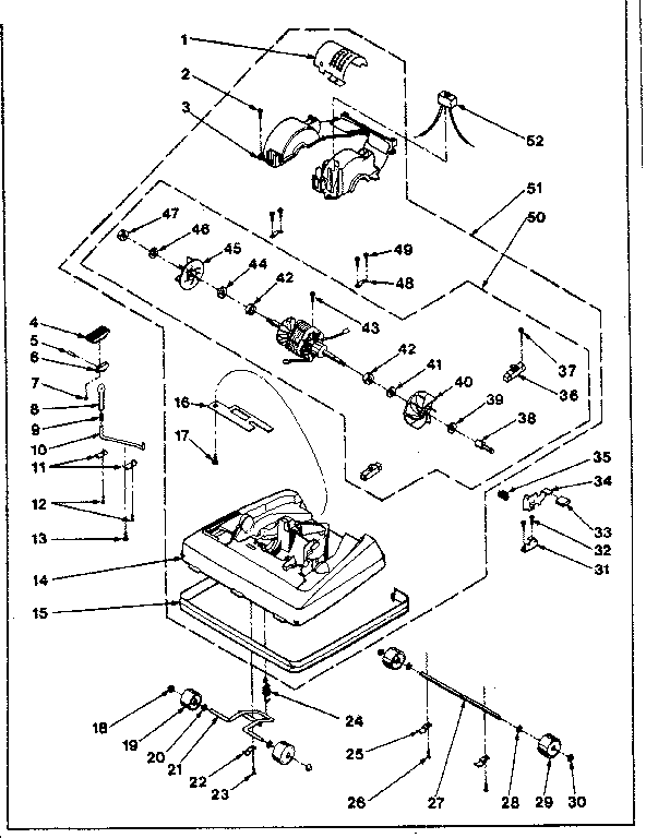 NOZZLE AND MOTOR ASSEMBLY