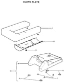 Cloth plate