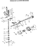 Needle bar and drive mechanism