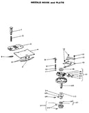 Needle hook and plate