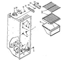 Kenmore 1068480080 refrigerator liner diagram