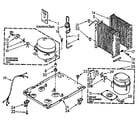 Kenmore 106855401 unit parts diagram