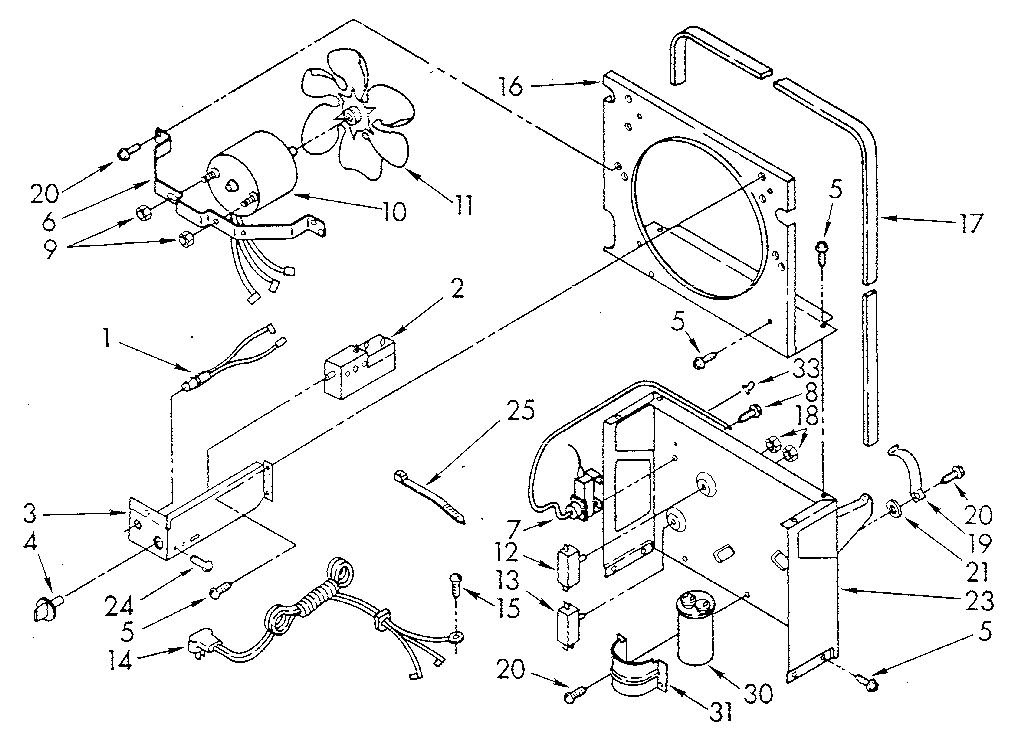 Air flow and control parts