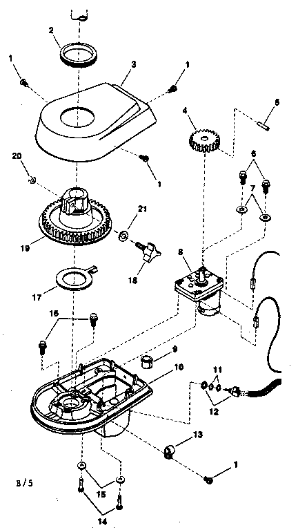 Remote steering drive