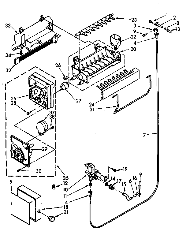 Icemaker parts