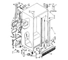 Kenmore 1068580210 cabinet parts diagram