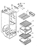 Refrigerator liner parts
