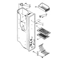 Kenmore 1068580230 freezer liner parts diagram