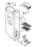 Freezer liner parts