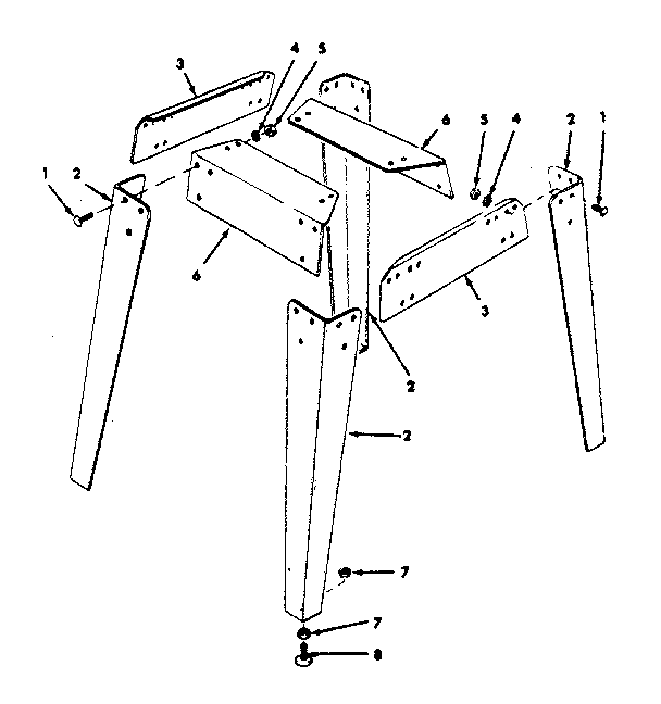 Leg set