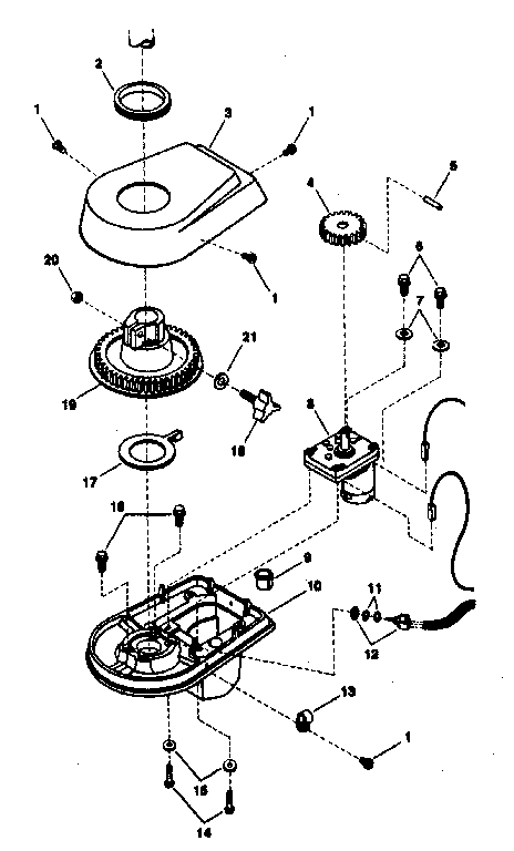Remote steering drive