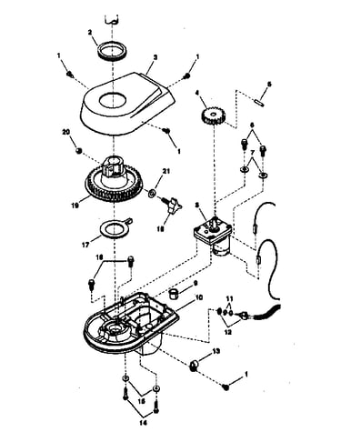 Remote steering drive