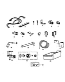 Ice maker installation parts