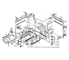 Kenmore 2729314780 cam and casters diagram