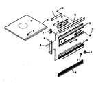 Kenmore 2783218890 control panel diagram