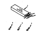 Kenmore 2783218890 wire harness and options diagram