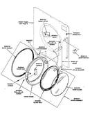 Loading door and door switch