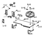 LXI 30491862 550 dial drum assembly diagram