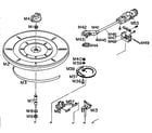 LXI 30491862 550 turntable assembly diagram