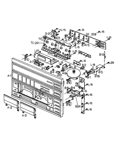 Cassette deck assembly