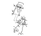 Craftsman 536375702 handle assembly diagram