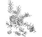 Craftsman 73910676B cylinder block diagram