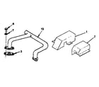 Craftsman 73910676B exhaust system diagram