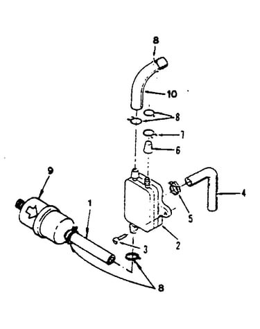 Fuel pump and filter