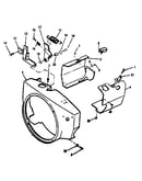 Blower housing and governor