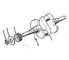 Craftsman 917254421 crankshaft diagram