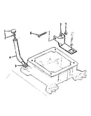 Oil fill tube and bracket