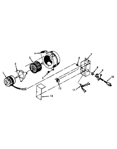 Sears optional accessory blower-stock no. 64.78222