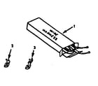 Kenmore 9117188811 wire harnesses and components diagram