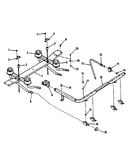 Top burner section